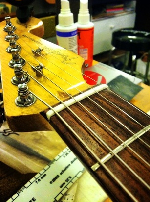 Fender Guitar Nut Work